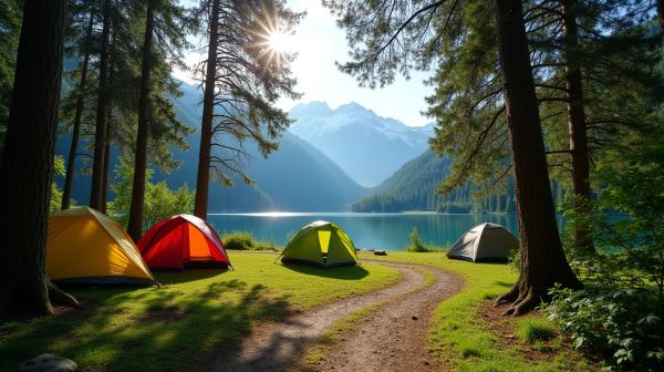 Séjournez en pleine nature au camping près de Chambéry